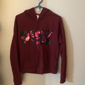 PINK Burgundy sweater